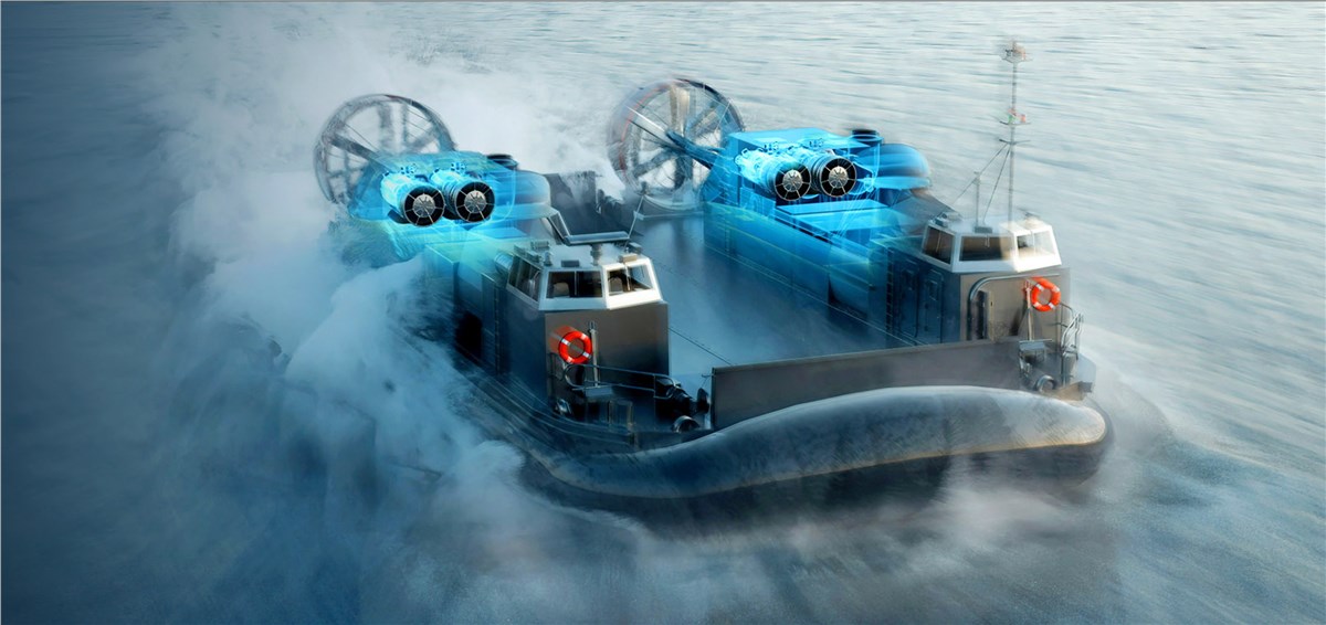 StandardAero to Provide Repair and Overhaul Support on MT7 Engine Powering US Navy Ship to Shore Connector Hovercraft  StandardAero &copy;