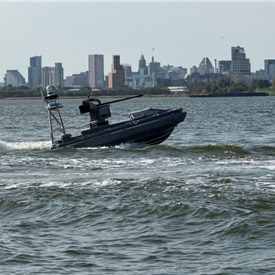 Image - EOS R400 Demonstrated on USV, Extending into Maritime Operations