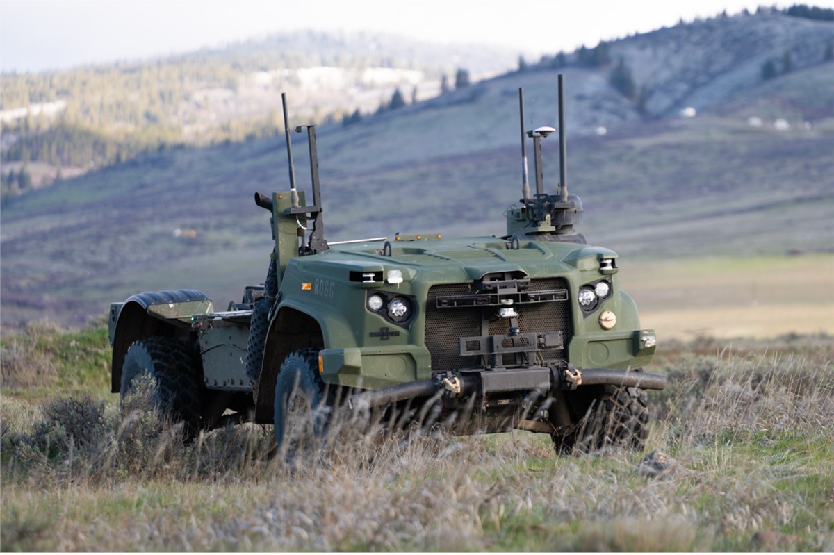 Overland AI Demos Autonomous Ground Capability for USMC ROGUE Fires  Overland AI &copy;