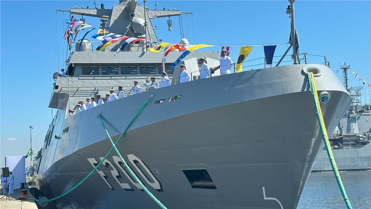 TKMS Celebrates the Commissioning of the Tamandare Frigate (F200) Into the Brazilian Navy Fleet in Rio De Janeiro  TKMS &copy;