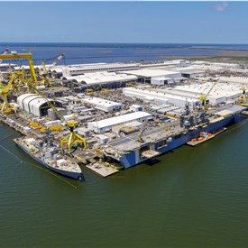 Image - HII's Ingalls Shipbuilding is Awarded Frigate Lead Yard Support Contract