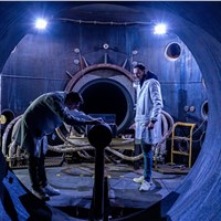 Plasma-hot Space Rider Tests for Belly and Flaps