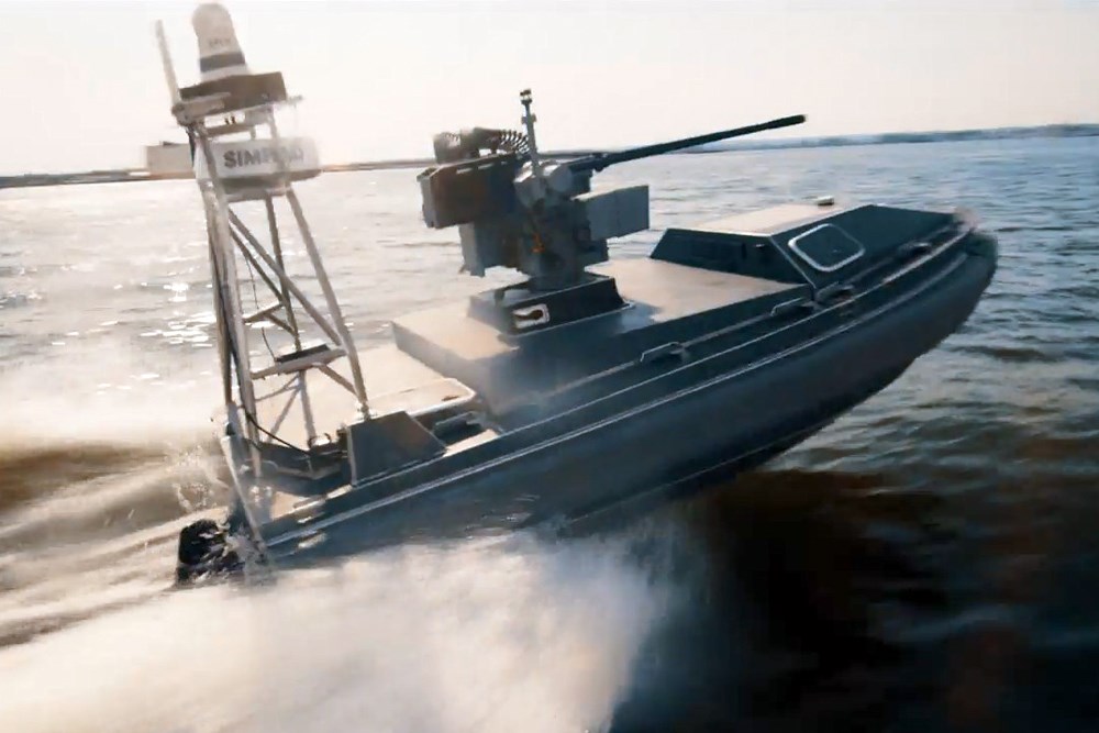 EOS R400 Demonstrated on USV, Extending Into Maritime Operations  EOS Defense Systems USA &copy;