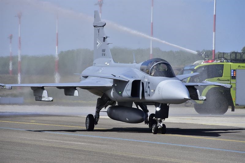 Hungary Receives 2 New Gripen Fighters  Zord Gabor Laszlo/Hungarian MoD &copy;