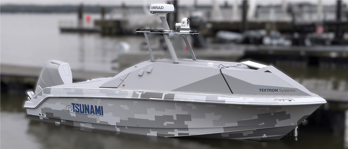 Textron Systems Awarded Contract From DIU To Provide Tsunami USVS To Southcom And US Navy Fourth Fleet  Textron Systems &copy;