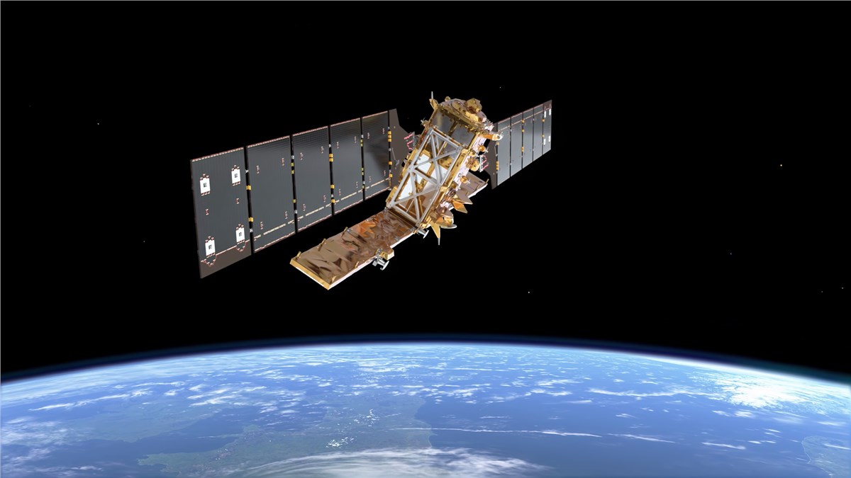 Sentinel-1D Goes Live: A Milestone for Europe's Radar Mission The Sentinel-1 mission ESA/Mlabspace &copy;