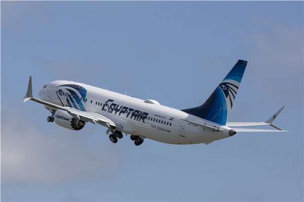 EgyptAir Takes Delivery of 1st Boeing 737 MAX Jet