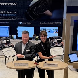 Image - Alaska Airlines Signs for Boeing Virtual Airplane Training Platform