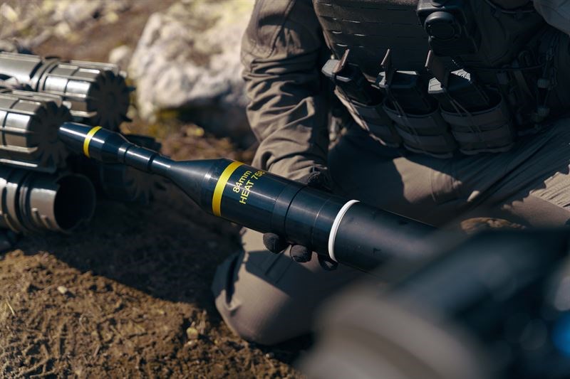 Saab Launches New Carl-Gustaf Anti-tank Round  Saab AB &copy;