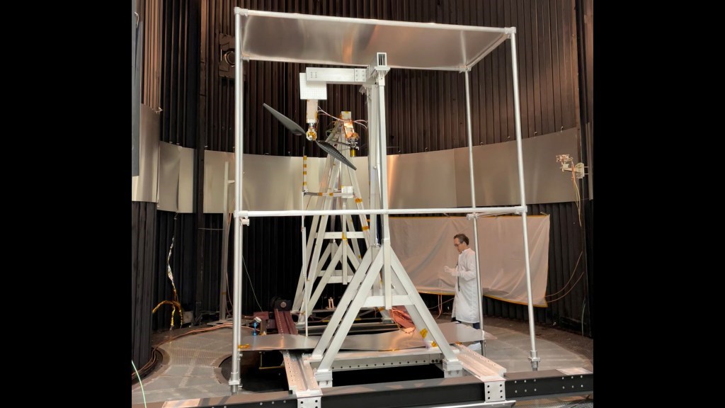 NASA Pushes Next-Gen Mars Helicopter Rotor Blades Past Mach 1  NASA/JPL-Caltech &copy;