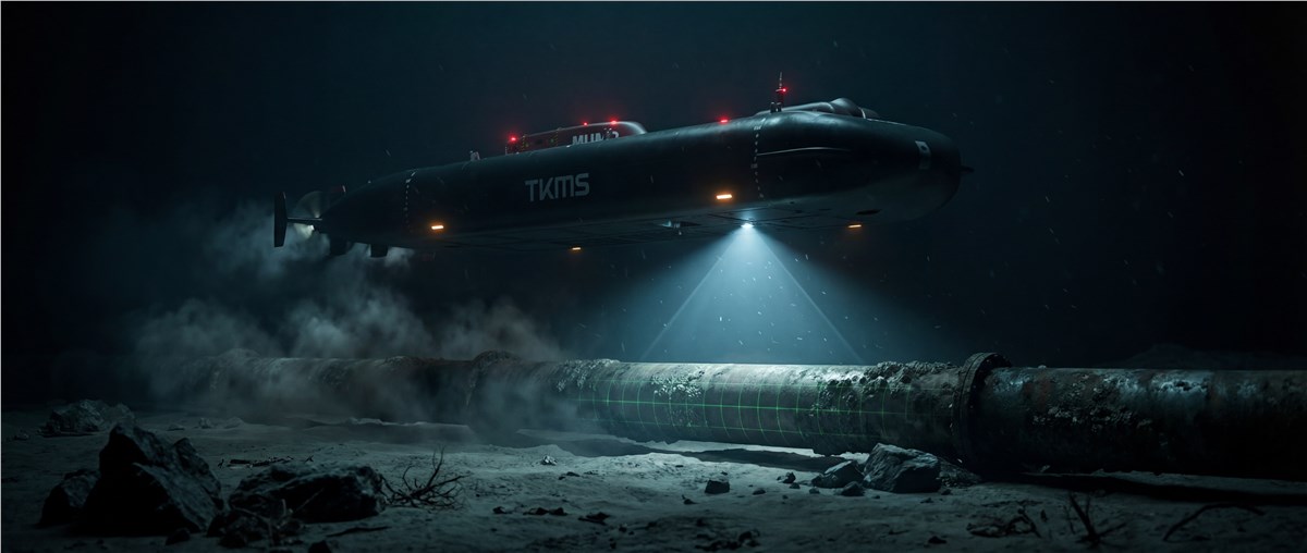 TKMS is the 1st Company to Receive an Approval in Principle (AiP) for an Autonomous Unmanned Watercraft  Thyssenkrupp Marine Systems (TKMS) &copy;