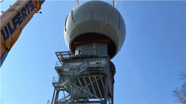 HADR Project: 1st TRL-4D LR Long-Range Radar Installed