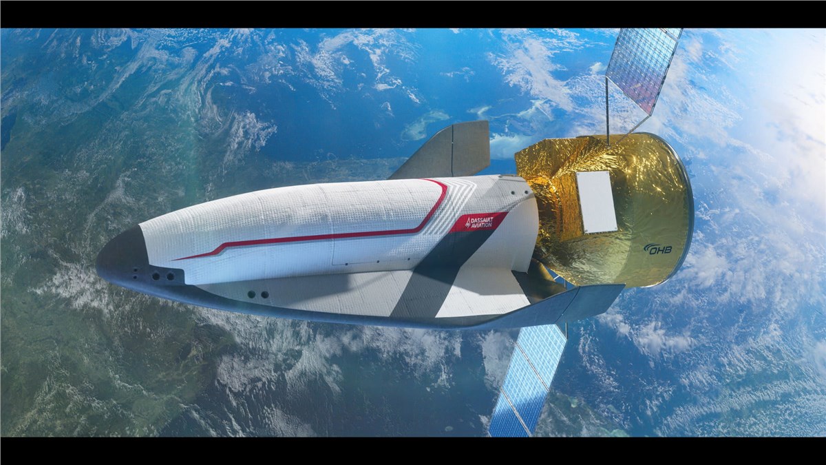 Dassault Aviation and OHB Team Up  to Propose to ESA the VORTEX-S Multipurpose Space Plane  Dassault Aviation &copy;