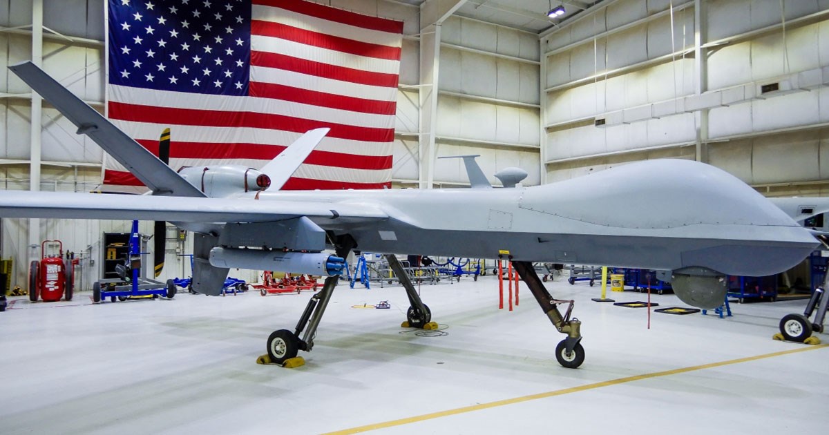 Flight Test of Advanced Precision Kill Weapon System Using MQ-9A  General Atomics &copy;
