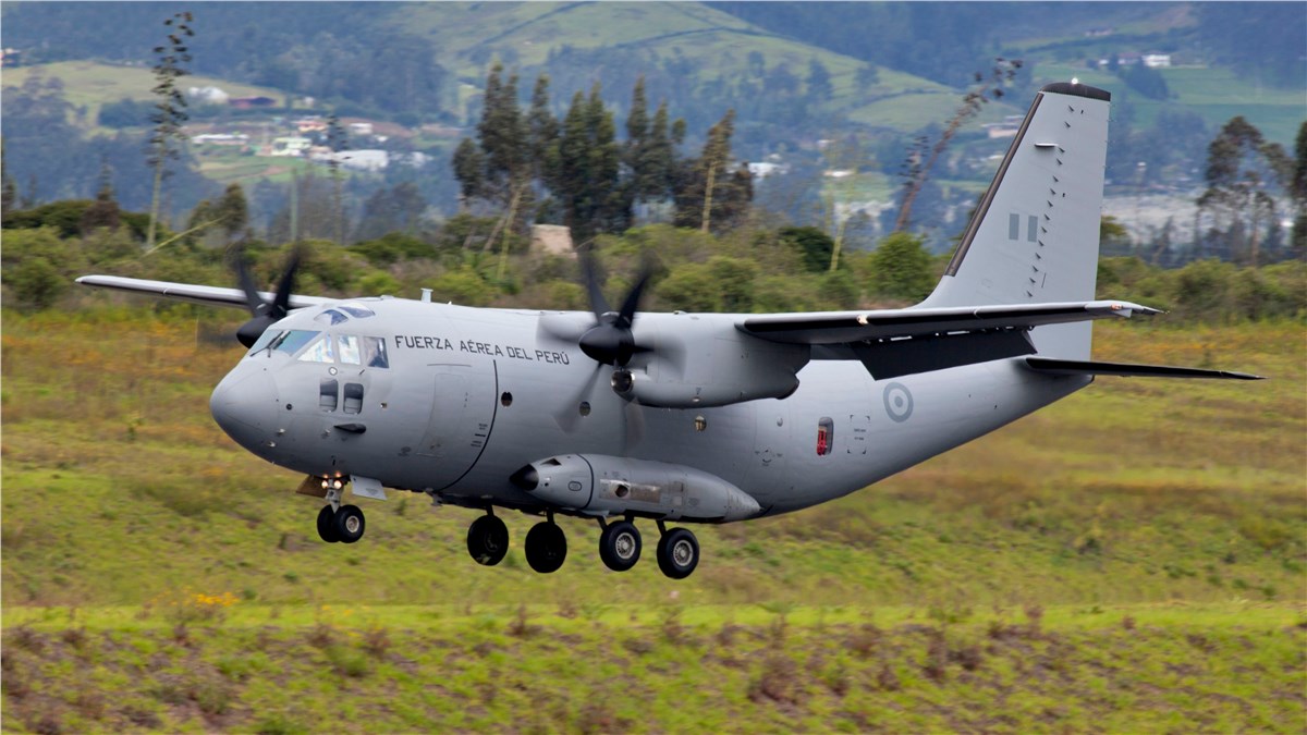 Leonardo, Peru Acquires 5th C-27j Spartan Aircraft, Strengthening the Country's Tactical Transport Capabilities   Leonardo &copy;