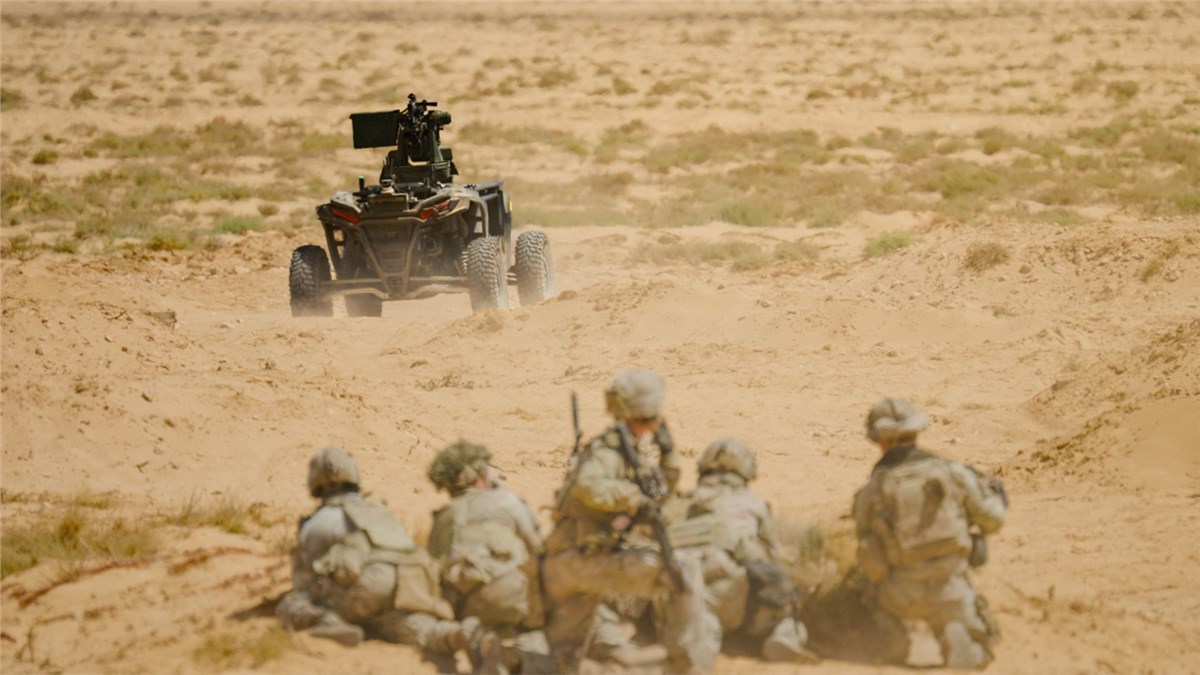 During US Africa Command's Largest Annual Exercise, Overland AI Demos Combat Capabilities with Autonomous Ground Vehicles  Overland AI &copy;