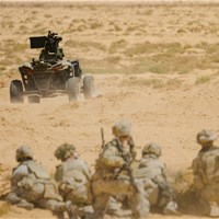 During US Africa Command's Largest Annual Exercise, Overland AI Demos Combat Capabilities with Autonomous Ground Vehicles