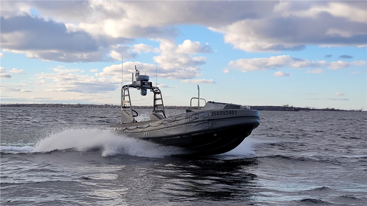HII, MetalCraft Marine Deliver Next-Gen Autonomous USV Prototypes for USMC  hii &copy;