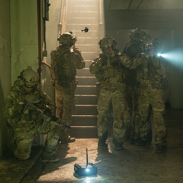 Teledyne FLIR Defense Unveils New FirstLook 125 Throwable Recon Robot  Teledyne FLIR LLC &copy;